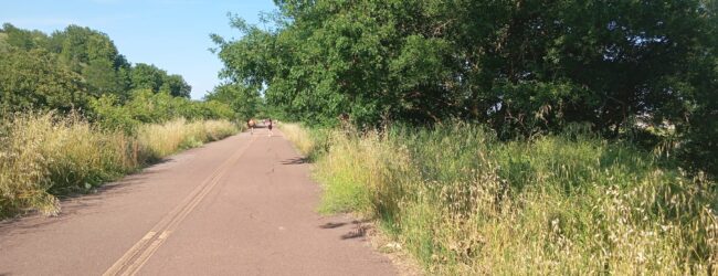 Benevento, la pista ciclo-pedonale di Contrada Pantano abbandonata