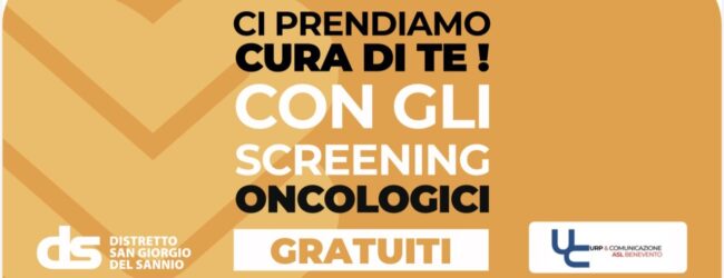 Tour della prevenzione prosegue: a giugno nuove tappe nei comuni del Distretto Sanitario di San Giorgio del Sannio