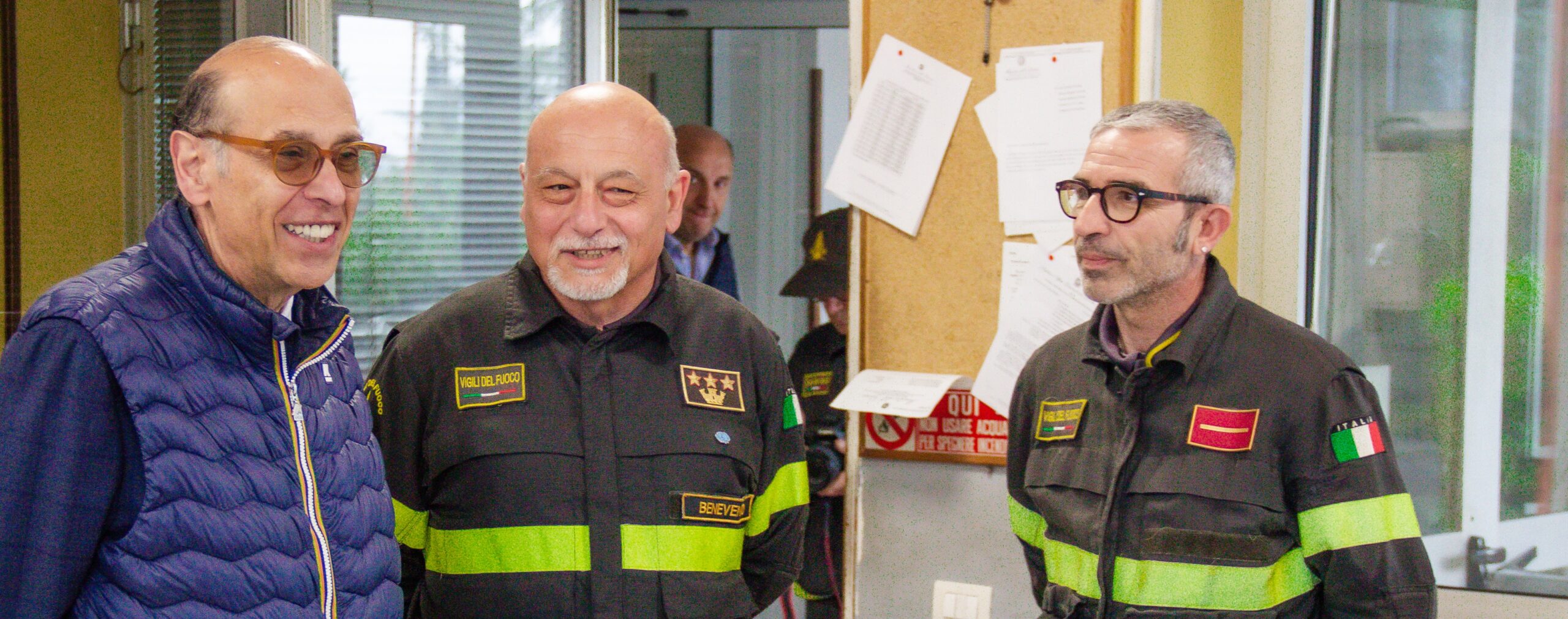 Emergenze nel Sannio, Errico incontra i Vigili del Fuoco: confronto sulle azioni per la sicurezza del territorio