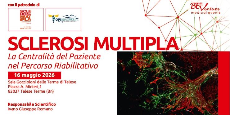 Sclerosi Multipla: il paziente protagonista del proprio percorso riabilitativo a Telese Terme (BN), 16 maggio 2026
