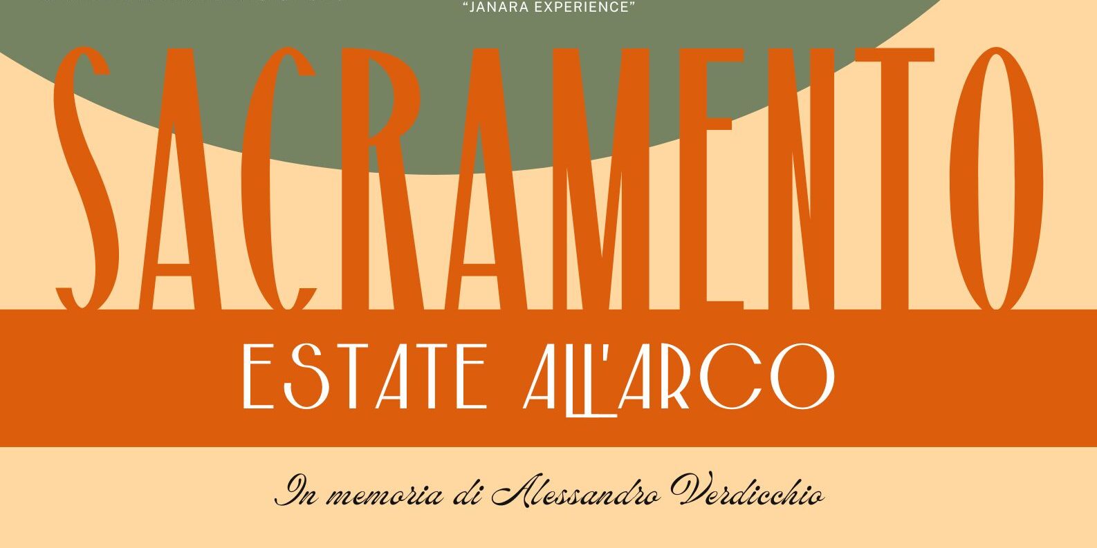 “Estate all’Arco del Sacramento, in memoria di Alessandro Verdicchio”, si parte il 2 giugno con l’Orchestra Filarmonica di Benevento