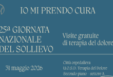 XXV Giornata Nazionale del Sollievo: all’Azienda Moscati visite gratuite con gli specialisti di Terapia del Dolore
