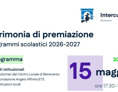 Intercultura Benevento, il 15 maggio la premiazione delle borse di studio a Palazzo Paolo V