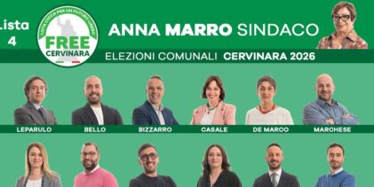Cervinara, “Free Cervinara” presenta i candidati: al via la campagna elettorale