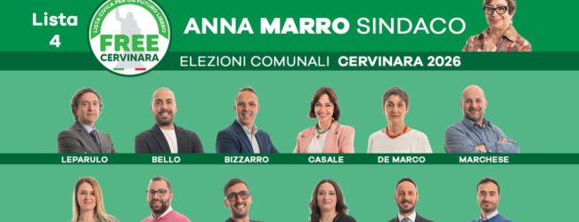 Cervinara, “Free Cervinara” presenta i candidati: al via la campagna elettorale