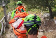 Escursionista in difficoltà a Massa Lubrense: intervento del Soccorso Alpino e Speleologico della Campania