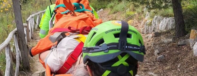 Escursionista in difficoltà a Massa Lubrense: intervento del Soccorso Alpino e Speleologico della Campania