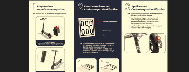 Monopattini elettrici, da stanotte scattano i controlli: obbligatorio il contrassegno