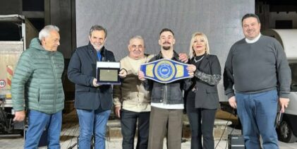 Dugenta celebra il campione italiano Dario Sapone: emozione e orgoglio per l’intera comunità