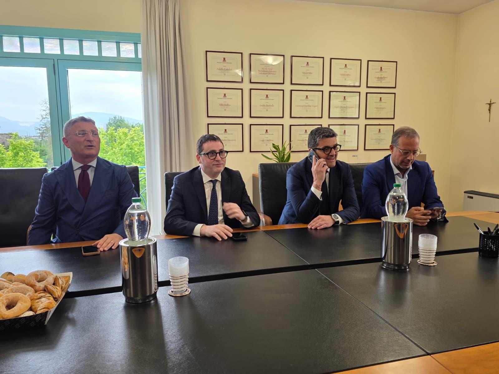Ance Avellino incontra i sindaci dell’Area Vasta: «Progetto ambizioso. Serve uno sforzo collettivo»