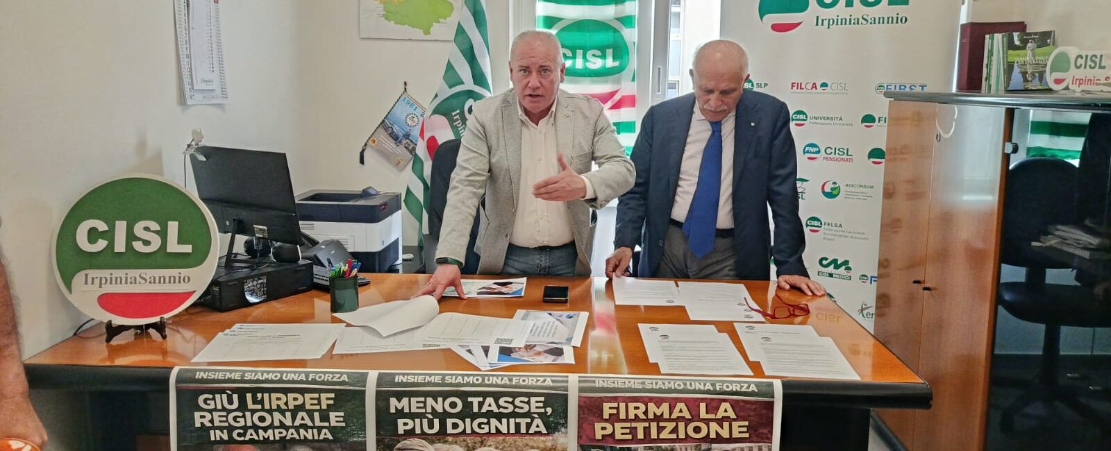 IRPEF regionale, la CISL: “Ridurre l’addizionale per sostenere redditi e pensioni”