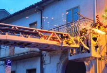Monteforte Irpino, intervento dei Vigili del Fuoco per il trasporto di una paziente