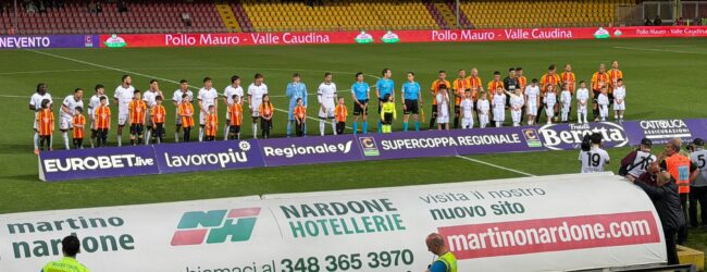 Supercoppa Serie C, Benevento-Arezzo: 1-0. Decide il rigore di Salvemini