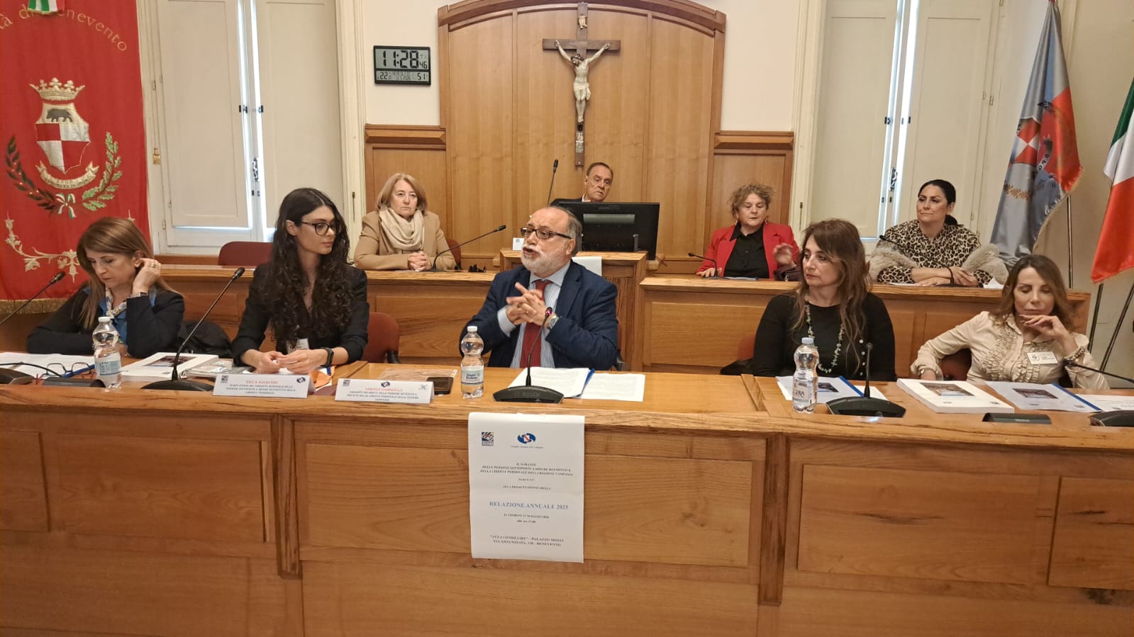 Ciambriello presenta al Comune di Benevento la relazione annuale sui detenuti: allarme sovraffollamento e salute mentale