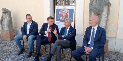 Musei in tour, la presentazione con i visori alla Rocca