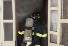 Incendio in un’abitazione a Cusano Mutri, salvata una donna: intervento dei Vigili del Fuoco