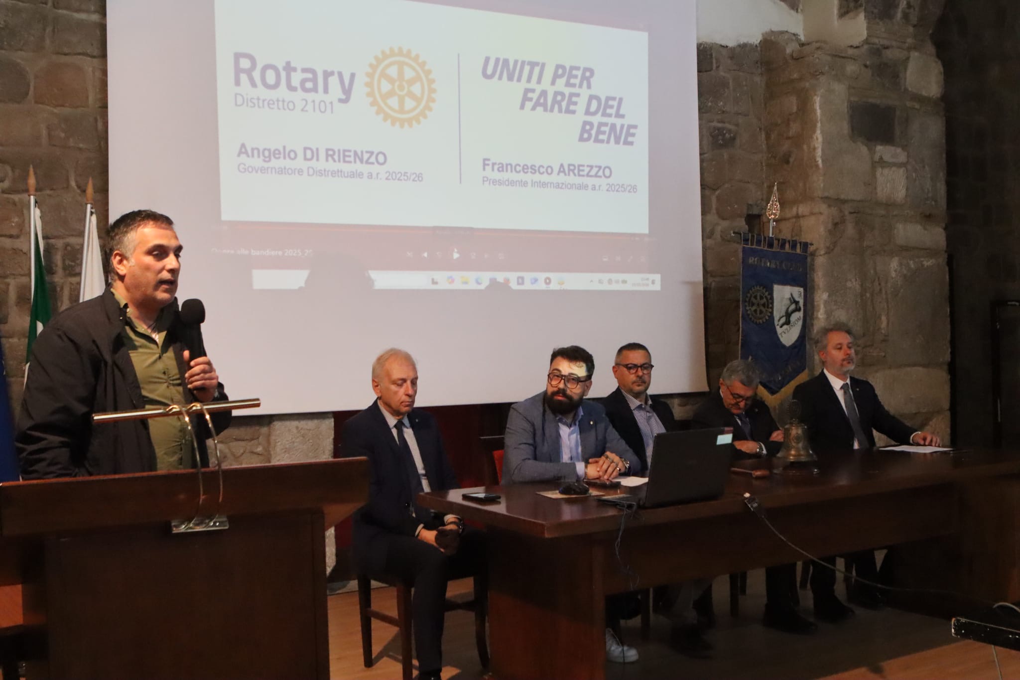 Urbanistica e Archeologia: il Rotary Club Valle Telesina e la Pro Loco di San Salvatore tracciano le linee guida per lo sviluppo del territorio all’Abbazia Benedettina