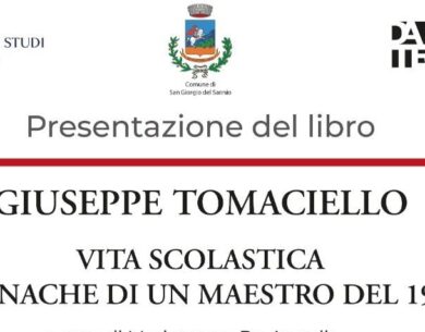 San Giorgio del Sannio, presentazione del libro “Vita scolastica. Cronache di un maestro del 1950” di Giuseppe Tomaciello