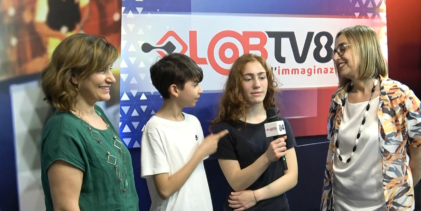 “Ampliamento Clio”: studenti del liceo Giannone in visita agli studi di Labtv