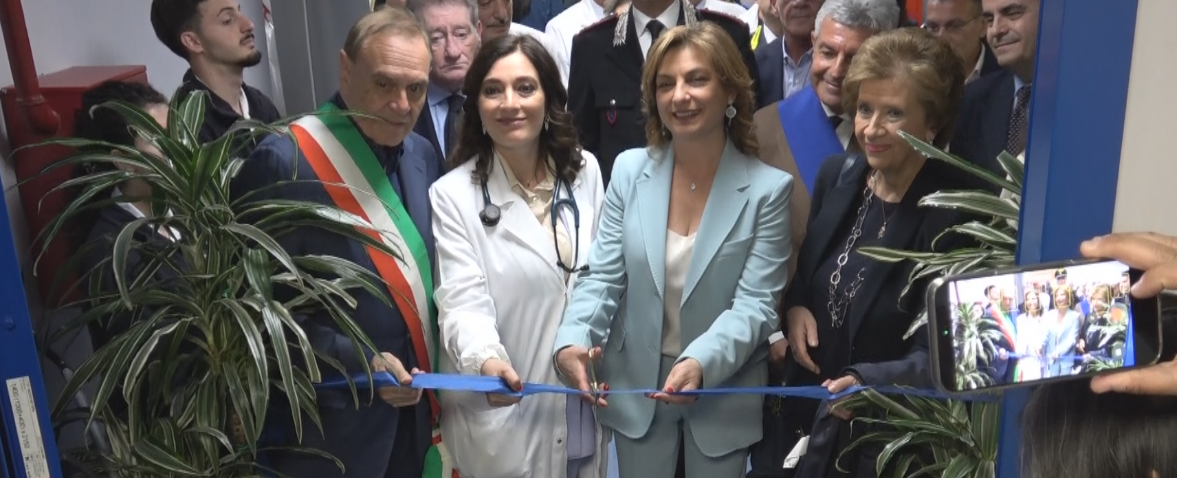 Taglio del nastro al San Pio per la nuova Medicina d’Urgenza