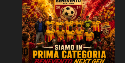 ‘Benevento Next Gen’, una stagione da ricordare: festa di squadra e sguardo già rivolto al futuro