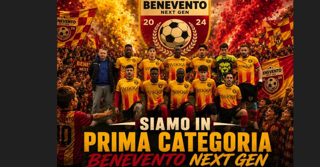 ‘Benevento Next Gen’, una stagione da ricordare: festa di squadra e sguardo già rivolto al futuro