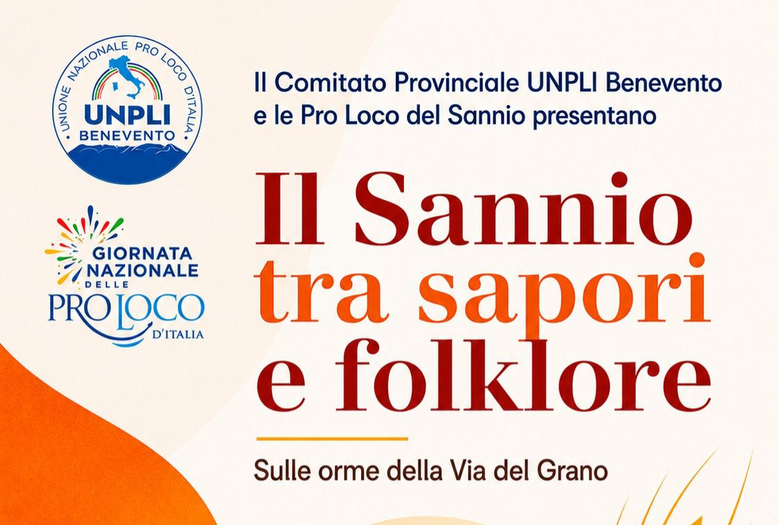 “Sannio tra Sapori e Folklore” a Foglianise: il 10 e 11 luglio la Festa Provinciale delle Pro Loco