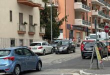 San Giorgio del Sannio: caos in via Aldo Moro davanti al nuovo supermercato, viabilità al collasso