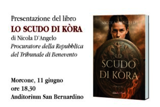 Morcone, giovedì la presentazione del libro del Procuratore D’Angelo “Lo scudo di Kòra”