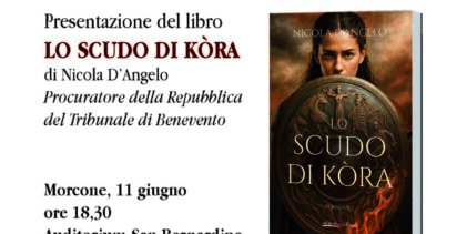 Morcone, giovedì la presentazione del libro del Procuratore D’Angelo “Lo scudo di Kòra”