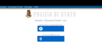 Polizia di Stato, al via il portale “Denunce Online”: da oggi segnalazioni e pre-denunce via web