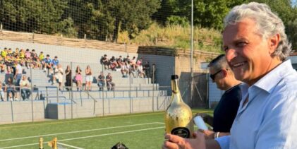 Inaugurato il campo polivalente di Ceppaloni, Cataudo: investiamo nel futuro