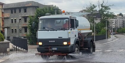 Asia Benevento, al via da lunedi 29 Giugno il servizio di lavaggio stradale estivo