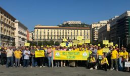 Coldiretti Avellino in piazza a Napoli: allarme per le filiere del grano e dell’olio. Barbati: Prodotti strategici per l’Irpinia con prezzi sotto i costi di produzione