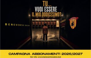Benevento Calcio, la campagna abbonamenti parte il 6 luglio