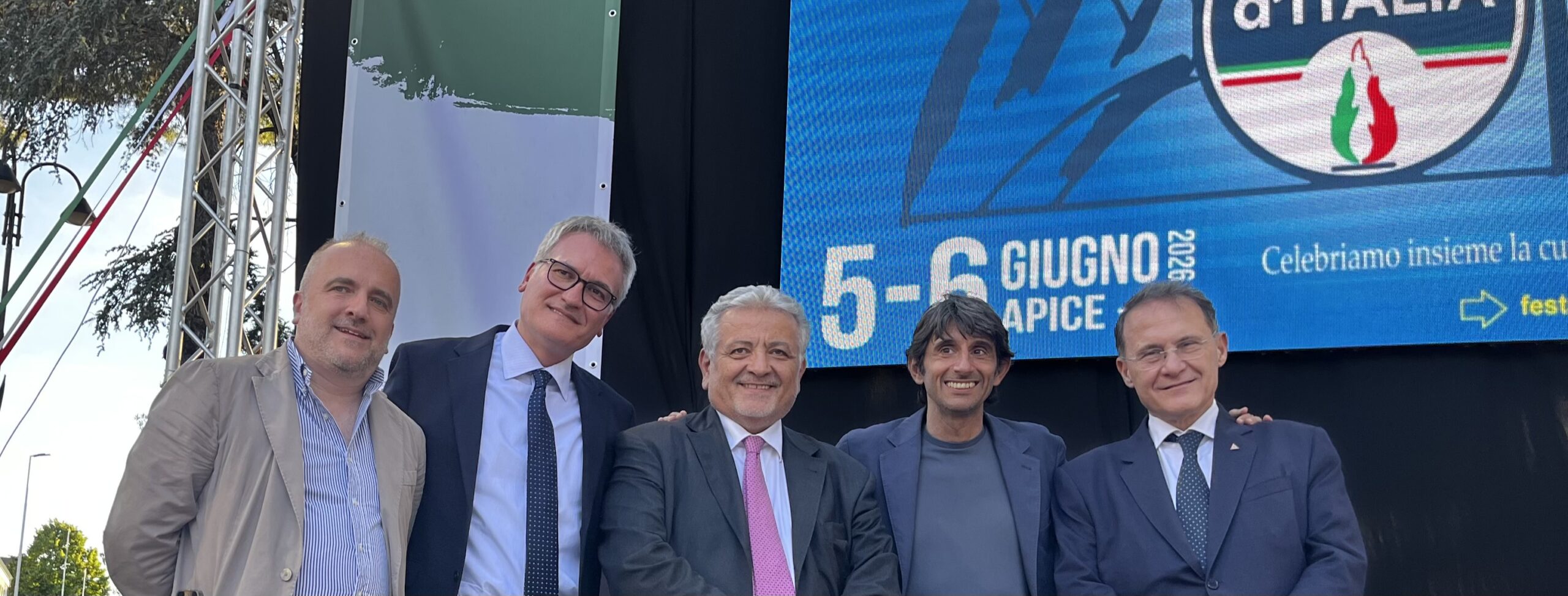 Festa Tricolore di Apice, Matera: “Aree interne sono risorsa strategica”. Sulla Provincia : “Lavoriamo testardamente per l’unità del centrodestra”