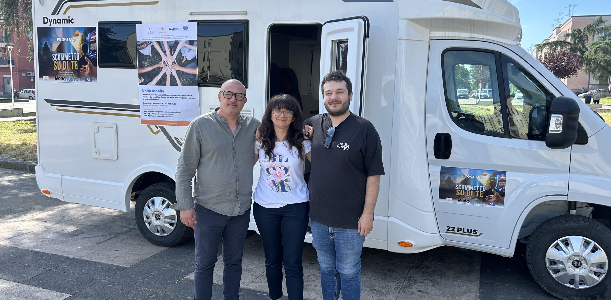 “Scommetto su di Te”: al Rione Libertà parte l’Unità Mobile di prossimità contro la ludopatia