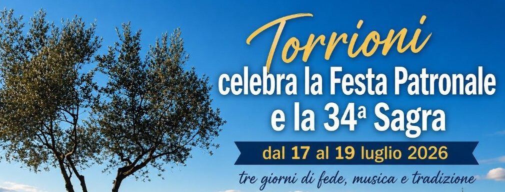 Dal 17 al 19 luglio Torrioni celebra la Festa Patronale e la 34ª Sagra del Fusillo, della Porchetta e del Greco di Tufo
