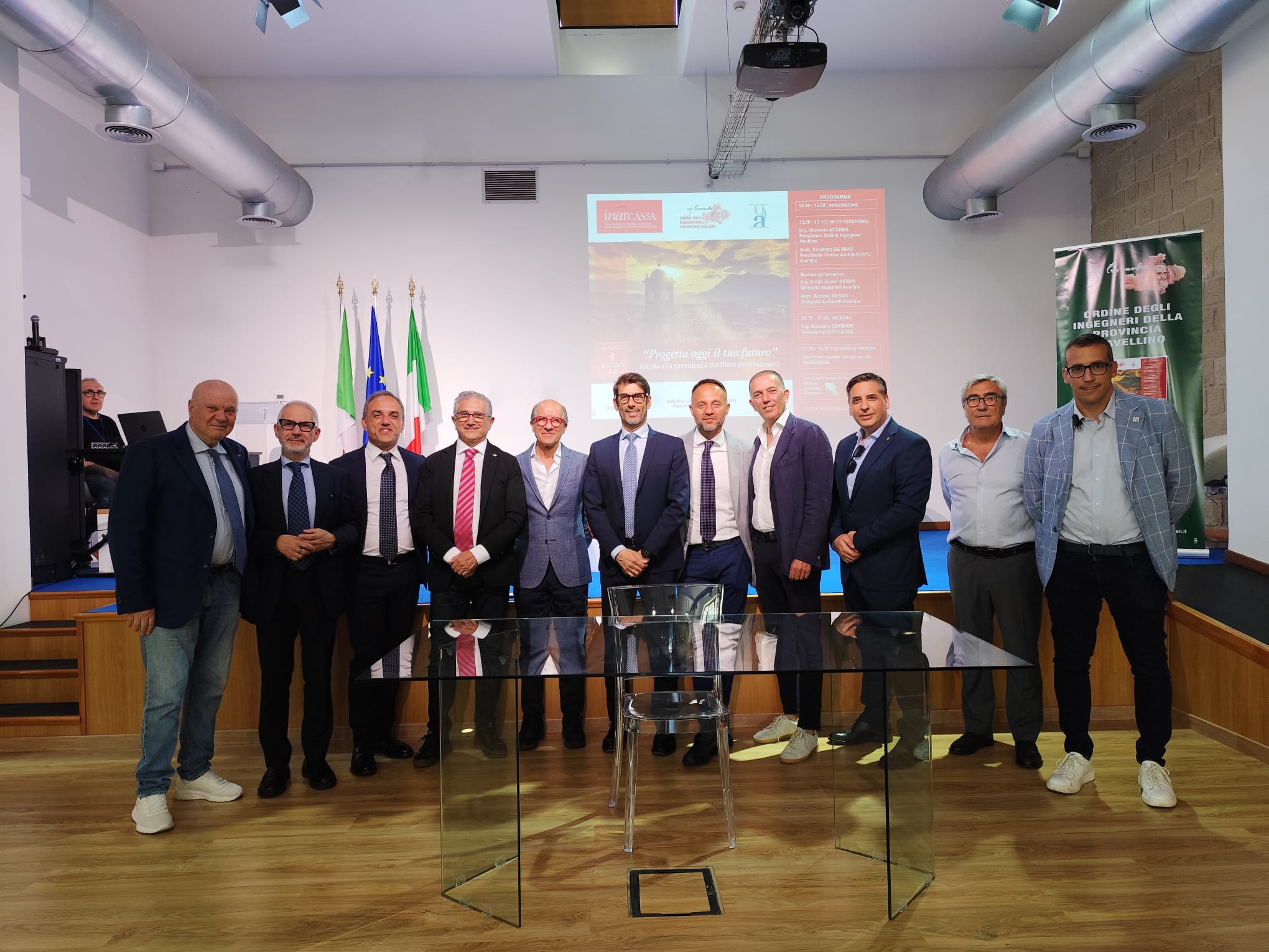 “Progetta oggi il tuo futuro”: ad Avellino il seminario con il Presidente di Inarcassa Massimo Garbari per sfatare i falsi miti sulla previdenza