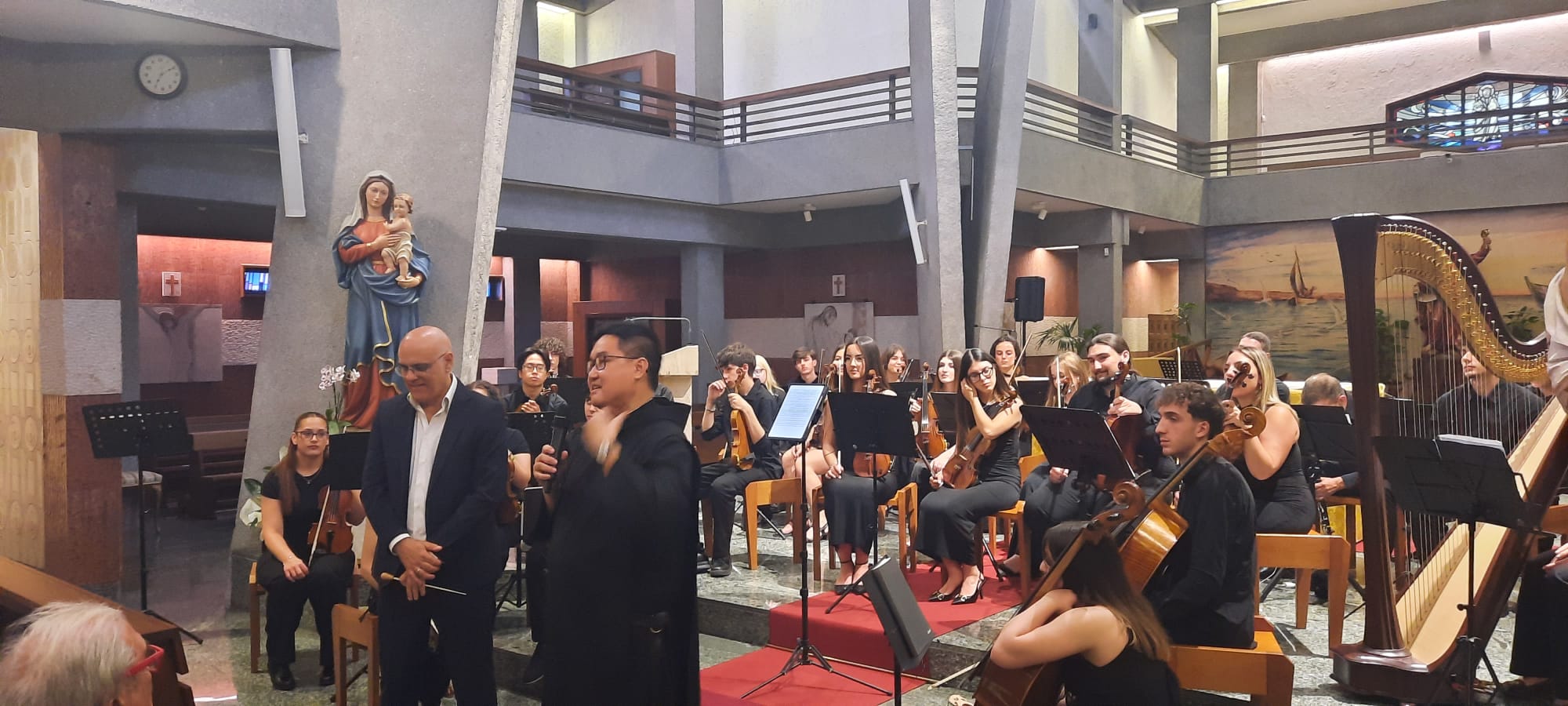 Roma applaude il futuro della musica: trionfo dell’ Orchestra da Camera Sirio nella chiesa del Complesso Fatebenefratelli di Villa San Pietro