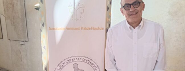 Due riconoscimenti per Nicola Sguera al Premio Internazionale di Filosofia di Certaldo