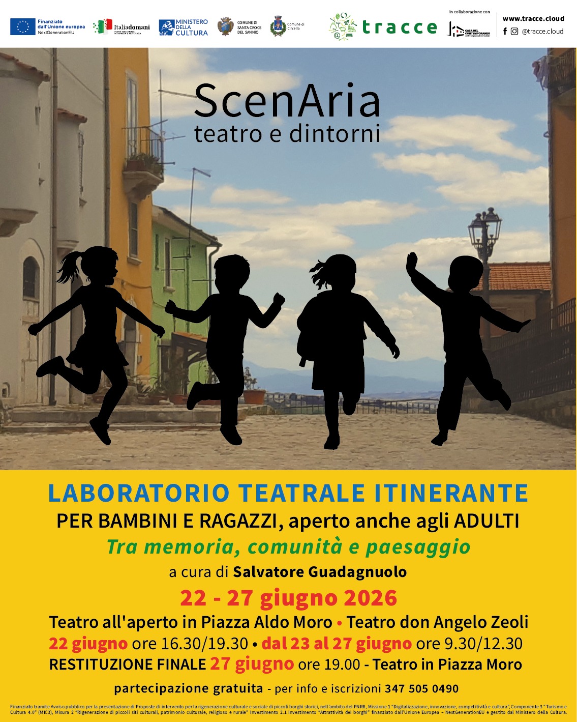 Santa Croce del Sannio: un progetto di comunità, il teatro come spazio condiviso