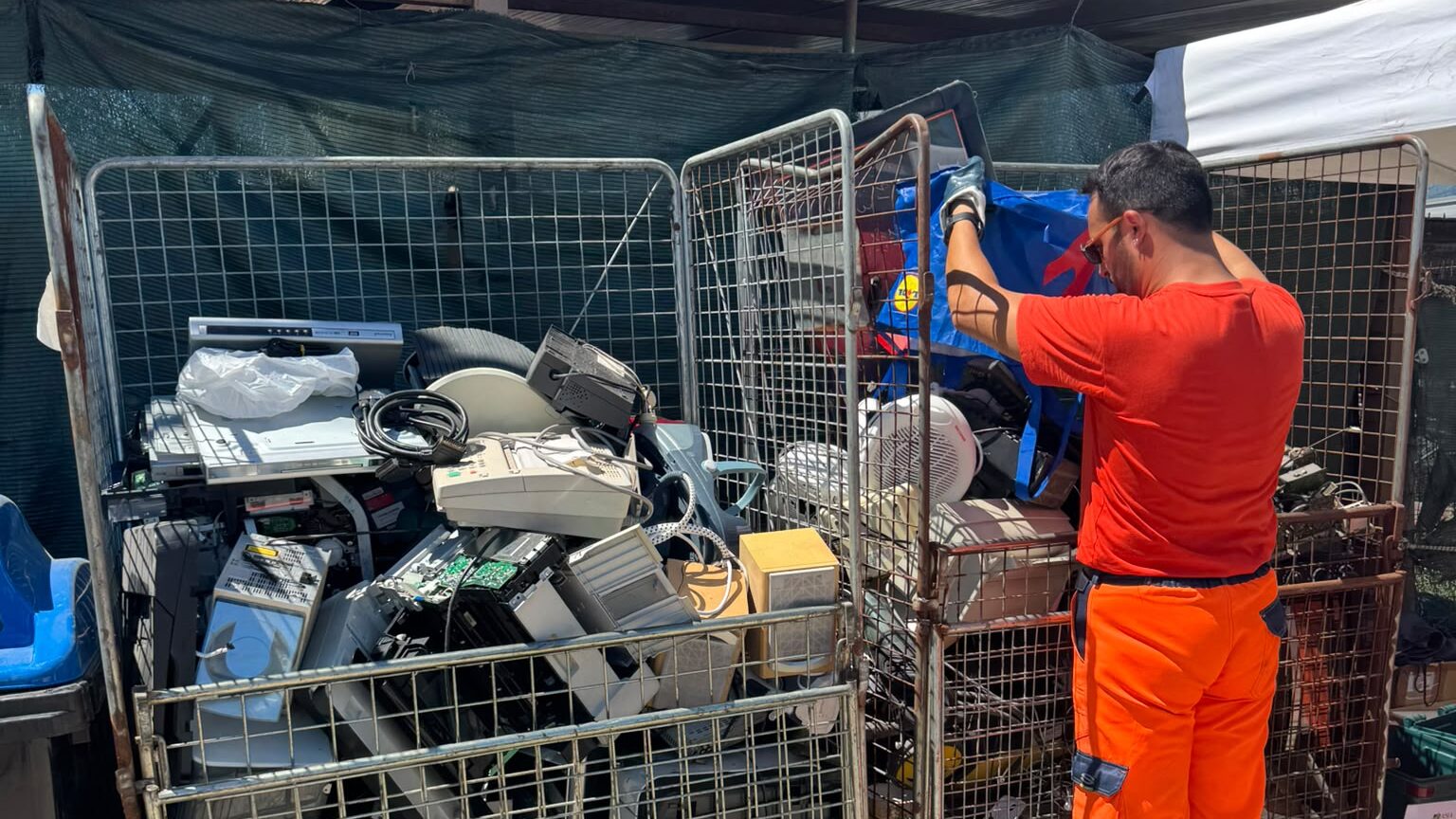 Benevento, oltre 13.500 kg di Raee raccolti nelle prime sei tappe della campagna Asia