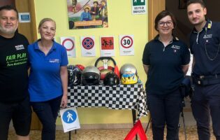 A Sant’Angelo dei Lombardi il corso di educazione stradale per i bambini della San Giovanni Bosco