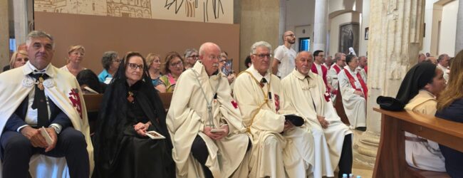 Grande gioia della Sezione Sannio – Irpinia dell’Ordine Equestre del Santo Sepolcro in occasione dell’ingresso del nuovo Arcivescovo di Benevento S.E. Mons. Michele Autuoro