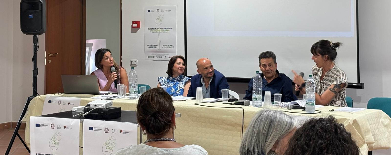 Prevenzione del burnout tra gli operatori sociali: il convegno a San Giorgio Del Sannio