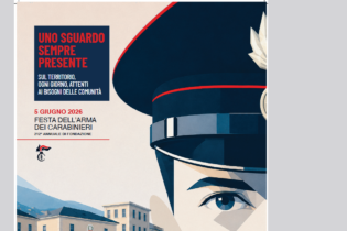 Venerdì 5 Giugno il 212° Annuale di Fondazione dell’Arma dei Carabinieri