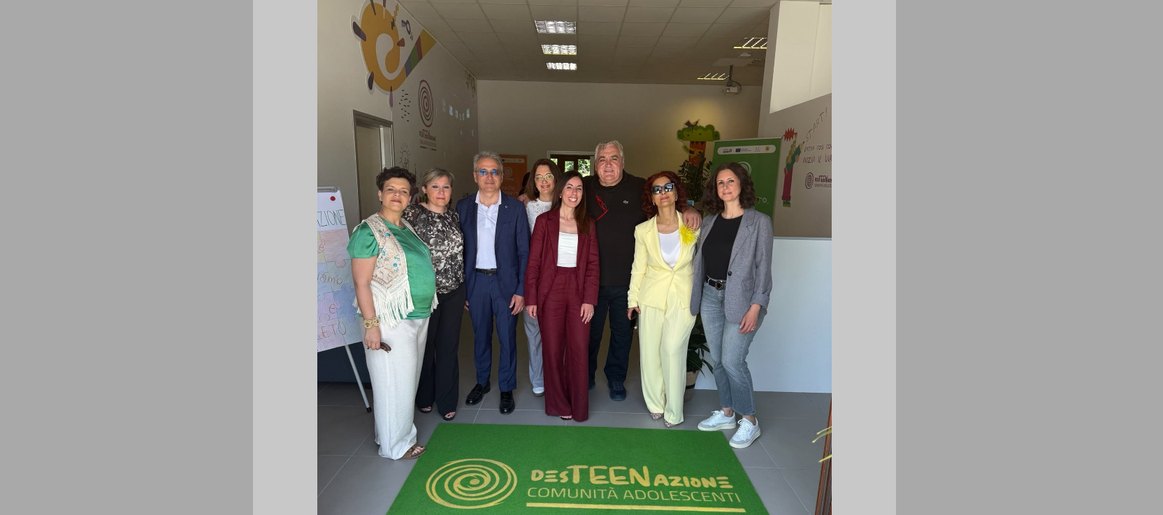 Grande partecipazione per l’inaugurazione di “DESTEENAZIONE – Desideri in Azione” al Centro Polifunzionale Virgilio Barbieri di Mercogliano