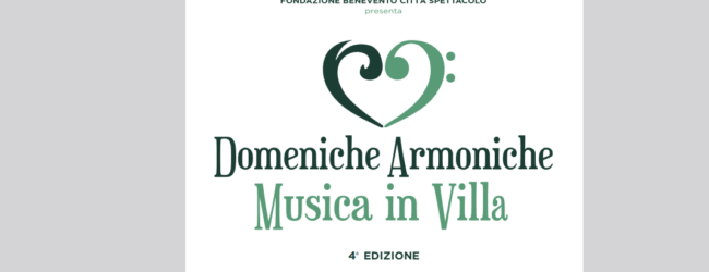 Benevento, torna “Domeniche Armoniche”: musica e spettacoli in Villa Comunale ogni domenica