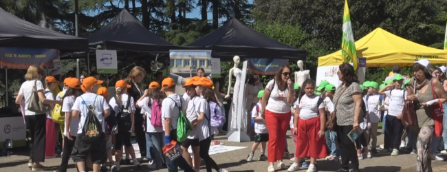 Festa dell’Ambiente, 1.700 studenti in Villa Comunale per la quinta edizione. Verde pubblico, Picucci: in attesa del Gestore Unico